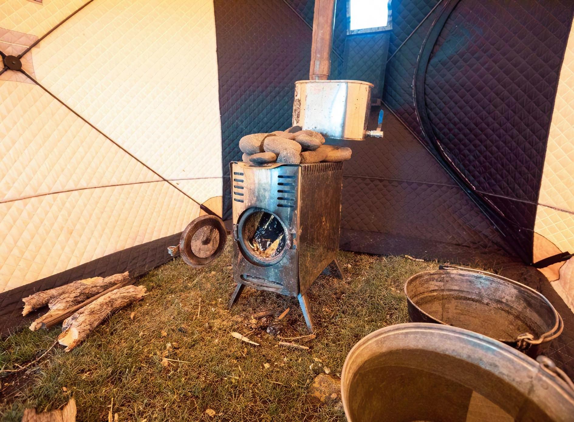 サウナルームの写真